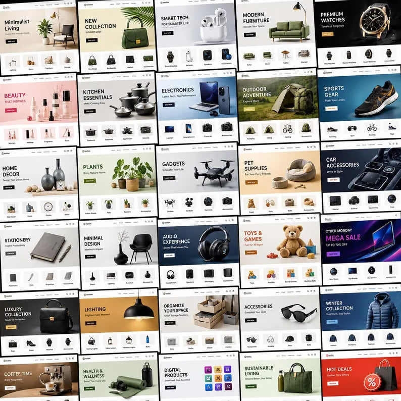 Shopify 500+ Full Premium Themes